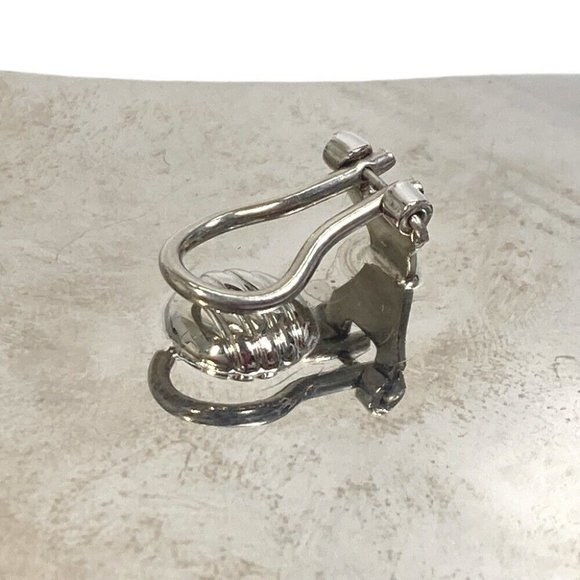 GUCCI Interlocking G Accessories Earrings Metal Silver - Picture 8 of 13